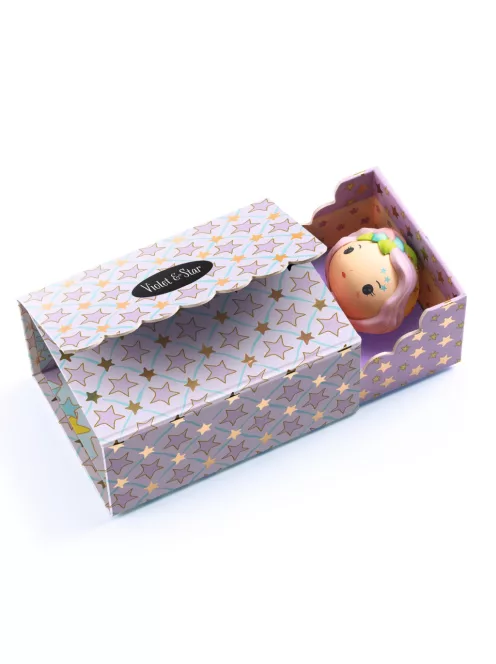 Djeco TINYLY álomvilág Lila apró szoba - Violet Tinyroom
