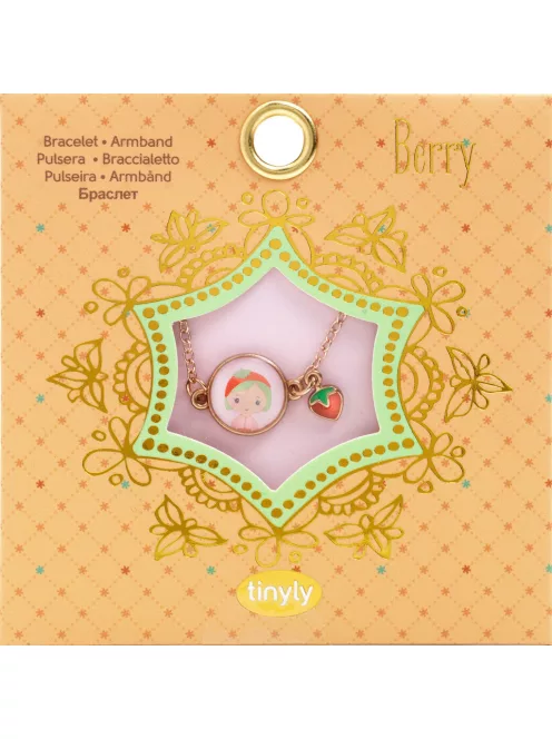 Djeco TINYLY álomvilág Eperke karkötő - Berry bracelet