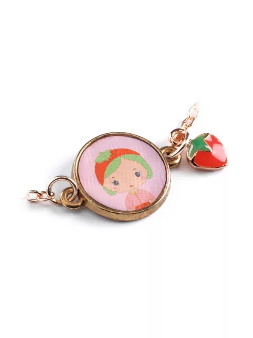 Djeco TINYLY álomvilág Eperke karkötő - Berry bracelet
