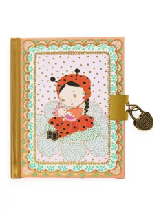   Djeco TINYLY álomvilág Titkos napló Katica - Minico secret notebook