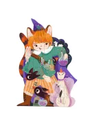 Djeco Óriás puzzle Pio a kis valázsló 36 db-os - Pio the magician