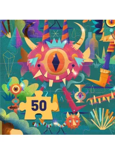 Djeco Varázs puzzle, Szörny parti
