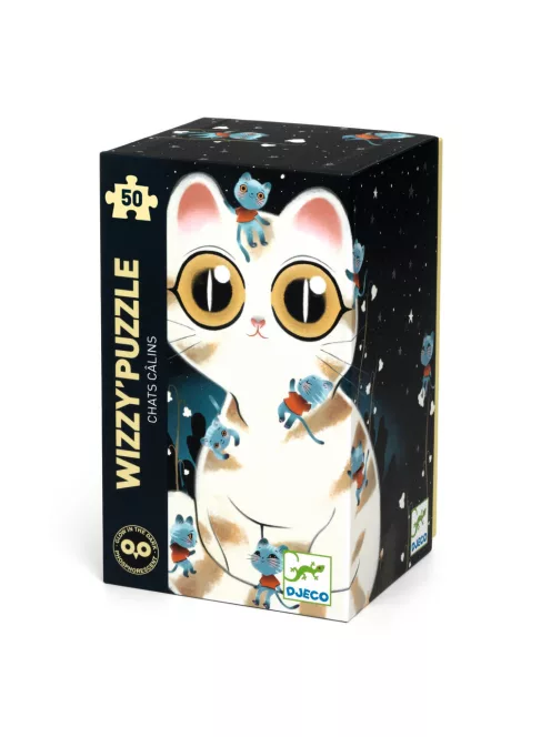 Djeco Varázs puzzle, Macskusz, 50 db