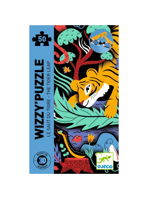 Djeco Varázs puzzle, Tigrisugrás
