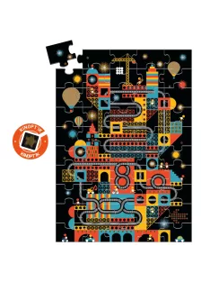 Djeco Optikai puzzle, Városi nyüzsgés, 100 db