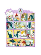 Djeco Mese puzzle Piroska és a farkas 35 db-os - Little Red Riding Hood