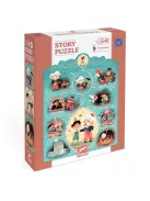 Djeco Mese puzzle Pinokkió 54 db-os - Pinocchio