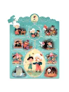 Djeco Mese puzzle Pinokkió 54 db-os - Pinocchio