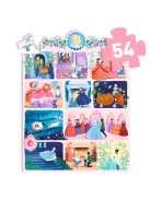 Djeco Mese puzzle Hamupipőke 54 db-os - Cinderella