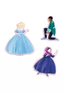 Djeco Mese puzzle Hamupipőke 54 db-os - Cinderella