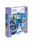 Djeco Mese puzzle A szépség és a szörnyeteg 100 db-os - Beauty and the Beast