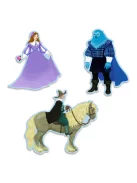 Djeco Mese puzzle A szépség és a szörnyeteg 100 db-os - Beauty and the Beast