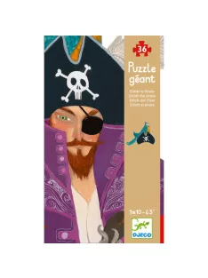 Djeco Óriás puzzle Kalóz Éliás - Elliott the pirate