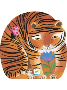 Djeco Formadobozos puzzle - A tigris sétája