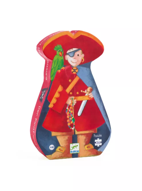 Djeco Formadobozos puzzle - Kalózok kincse