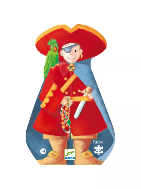 Djeco Formadobozos puzzle - Kalózok kincse