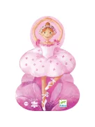 Djeco Formadobozos puzzle - Balerina virággal 