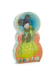 Djeco Formadobozos puzzle Kokesi baba - Kokeishi