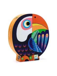 Djeco Formadobozos puzzle - Koki Tukán