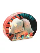 Djeco Formadobozos puzzle Teo a kis dínó 24 db-os - Teo the dino