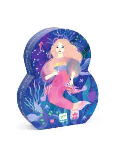   Djeco Formadobozos puzzle Ella a sellő 36 db-os - Ella the mermaid