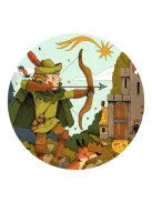 Djeco Formadobozos puzzle Robin Hood 36 db-os - Robin Hood