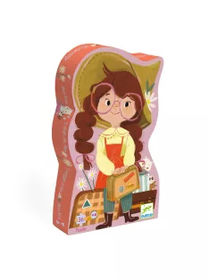   Djeco Formadobozos puzzle Mia utazása 36 db-os - Mia's Journey