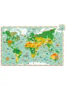 Djeco Megfigyeltető puzzle Lenyűgöző világ - Around the world