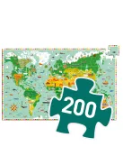 Djeco Megfigyeltető puzzle Lenyűgöző világ - Around the world