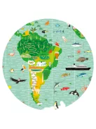 Djeco Megfigyeltető puzzle Lenyűgöző világ - Around the world