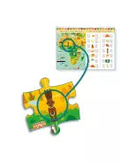 Djeco Megfigyeltető puzzle Lenyűgöző világ - Around the world