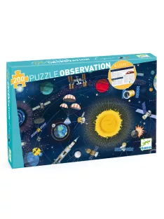 Djeco Megfigyeltető puzzle - A világűr, 200 db