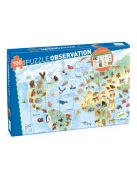 Djeco Megfigyeltető puzzle Föld állatai - Animals of the earth