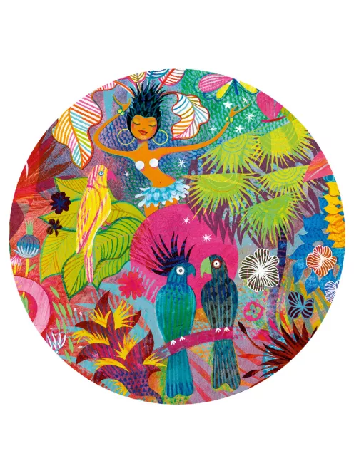 Djeco Megfigyeltető puzzle Riói karnevál 200 db-os - Rio Carnival