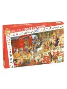 Djeco Megfigyeltető puzzle Lovaglás 200 db-os - Horse riding