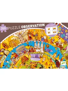 Djeco Megfigyeltető puzzle, történelem - spirál puzzle
