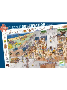 Djeco Megfigyeltető puzzle - Bevehetetlen vár