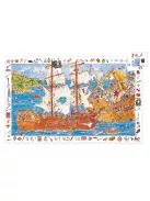 Djeco Megfigyeltető puzzle - Kalózok - Pirates