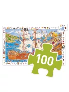 Djeco Megfigyeltető puzzle - Kalózok - Pirates