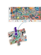 Djeco Megfigyeltető puzzle A város 200 db-os - The city