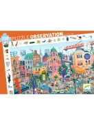 Djeco Megfigyeltető puzzle A város 200 db-os - The city