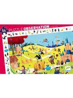 Djeco Megfigyeltető puzzle Mesék 54 db-os - Tales
