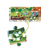 Djeco Megfigyetetlő puzzle A farm 35 db-os - The farm