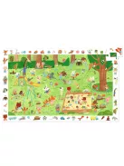 Djeco Megfigyeltető puzzle Kisbarátok a kertben 35 db-os - Little friends' garden