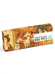Djeco Művész puzzle, Egyszarvú és a hölgy, 500 db
