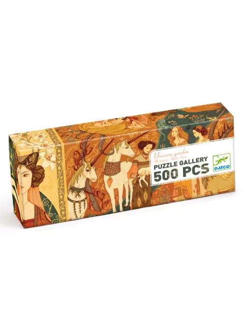 Djeco Művész puzzle, Egyszarvú és a hölgy, 500 db