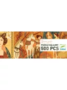Djeco Művész puzzle, Egyszarvú és a hölgy, 500 db