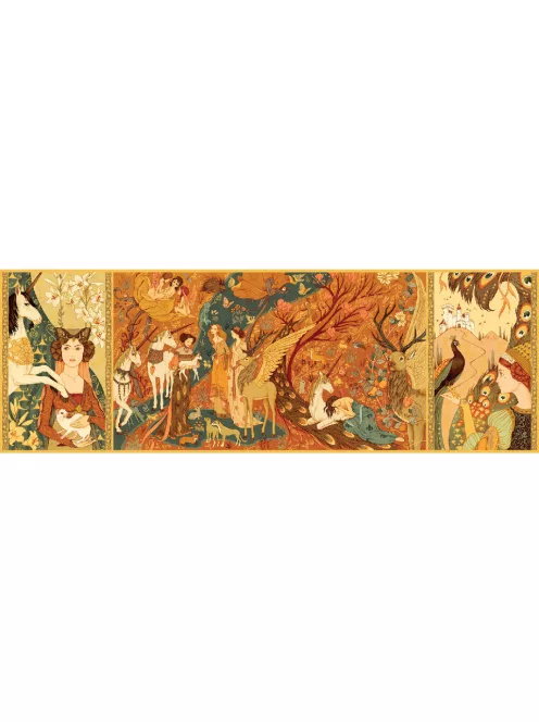 Djeco Művész puzzle, Egyszarvú és a hölgy, 500 db
