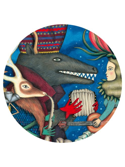 Djeco Művész puzzle, Fantasztikus zenekar, 500 db