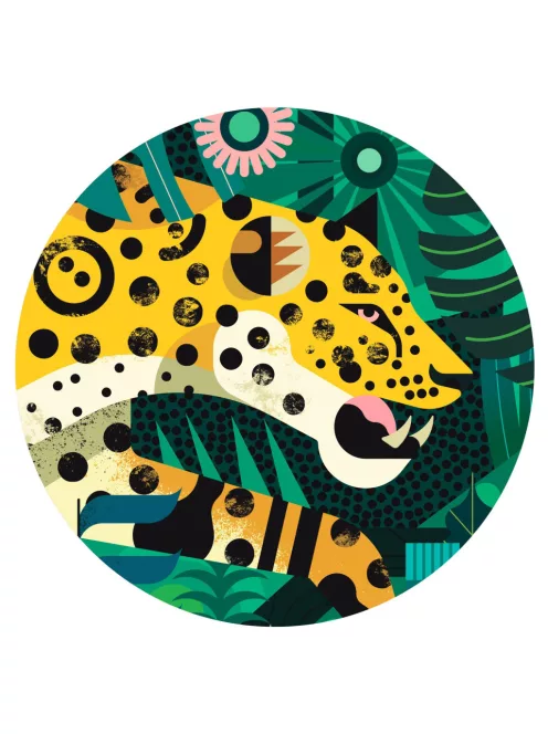 Djeco Művész puzzle, Leopárd